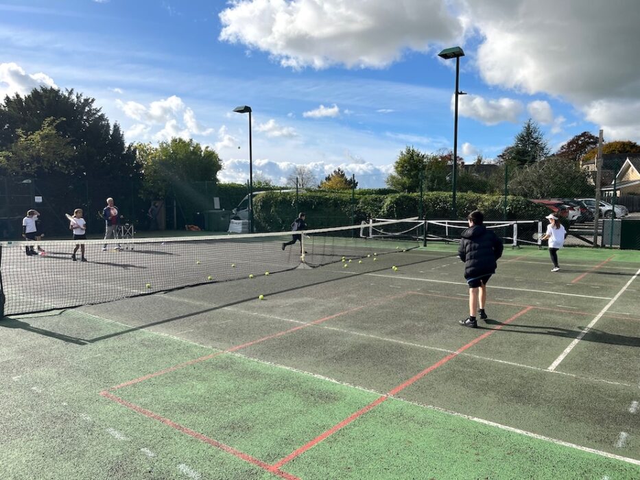 Lansdown Tennis, Squash & Croquet Club teams up with Weston All Saints CE Primary School to give local pupils weekly tennis coaching in Bath.