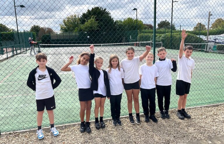 Lansdown Tennis, Squash & Croquet Club teams up with Weston All Saints CE Primary School to give local pupils weekly tennis coaching in Bath.