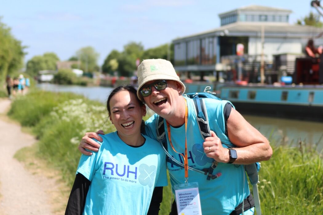 Nicola Noble and Laura Snell (Events & Community Manager, RUHX)