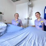 Wiltshire College T Level students gain hands-on nursing experience on wards at Salisbury District Hospital through industry placements.