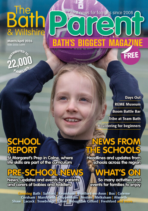 Bath’s biggest magazine is out now – schools news, V-Levels explained, days out, holiday fun and inspiring local mums. In every Bath school.
