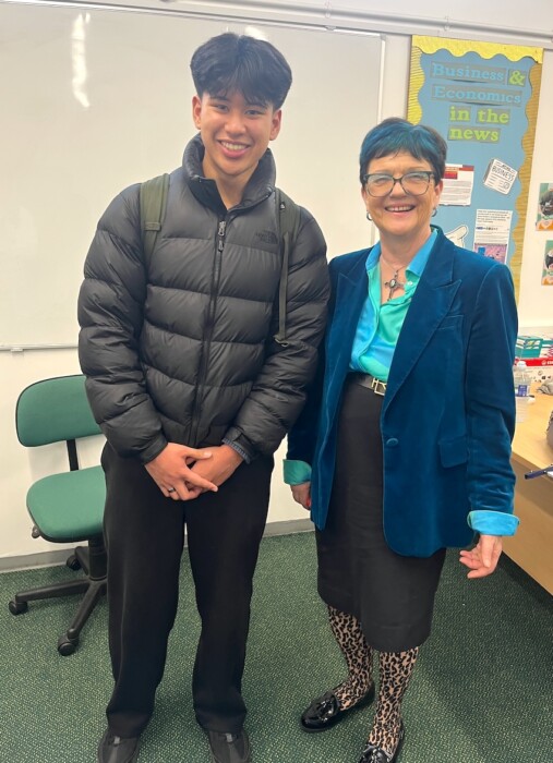 Students at Hardenhuish School in Chippenham deepen their understanding of politics through Parliament Week, visiting speakers and Youth Council elections.