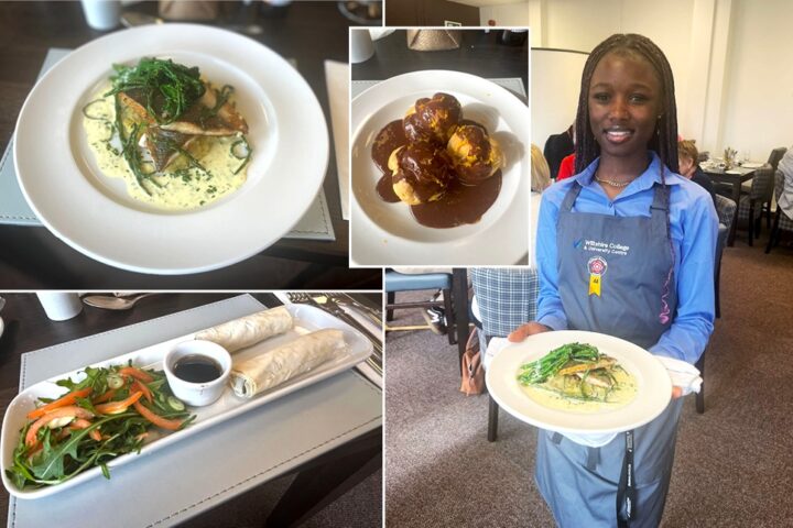 Enjoy a relaxed lunch at Wiltshire College’s Wessex White Horse restaurant, where student chefs and waiters serve impressive dishes at great value prices.