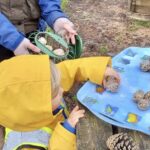Freshford Preschool children near Bath earn Ruby Robin Award from SongBird Survival after helping protect local songbirds through crafts and outdoor learning.