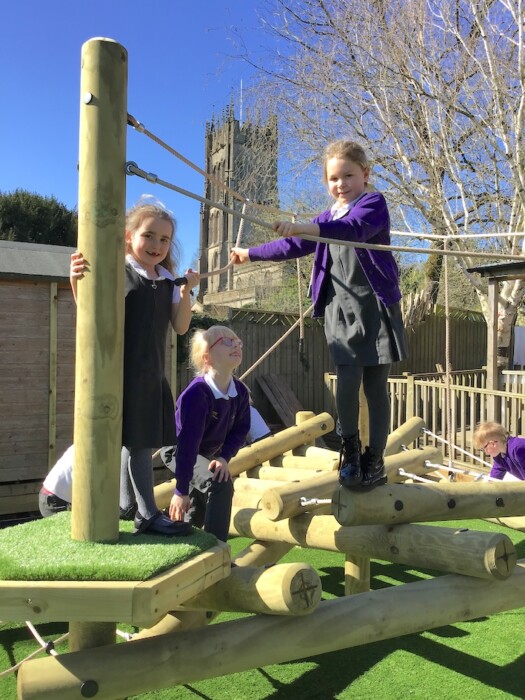 New play equipment has opened at Leigh on Mendip school, giving pupils a fun, active space to enjoy outdoor play, build confidence and support wellbeing.