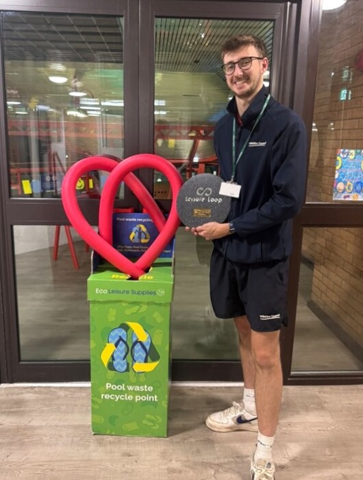 Wiltshire leisure centres rank among the UK’s top recyclers, turning old goggles and floats into new products through the Leisure Loop scheme.