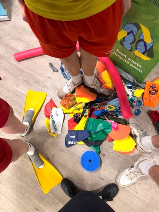 Wiltshire leisure centres rank among the UK’s top recyclers, turning old goggles and floats into new products through the Leisure Loop scheme.