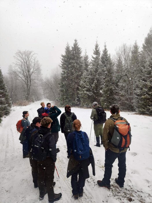 Wiltshire College students joined a wolf, bear and lynx conservation trip in the Polish mountains, gaining hands-on wildlife skills.