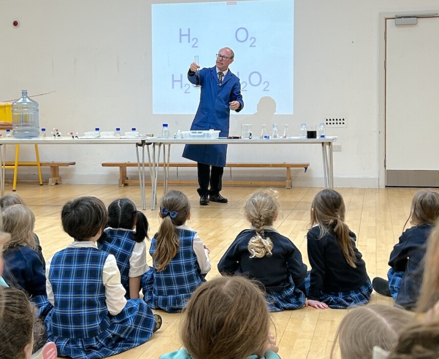 Pupils at The Royal High School Bath explored engineering, forensics and medical science during an inspiring week of experiments, challenges and guest speakers.