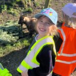 Reception pupils from Roundhill Primary school enjoyed a hands-on visit to Bath City Farm, meeting animals and bringing their frog life cycle learning to life.
