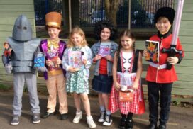 St Benedict’s pupils celebrate World Book Day with partner reading, community visits and activities to inspire a lifelong love of books.