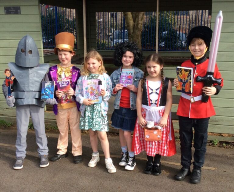 St Benedict’s pupils celebrate World Book Day with partner reading, community visits and activities to inspire a lifelong love of books.