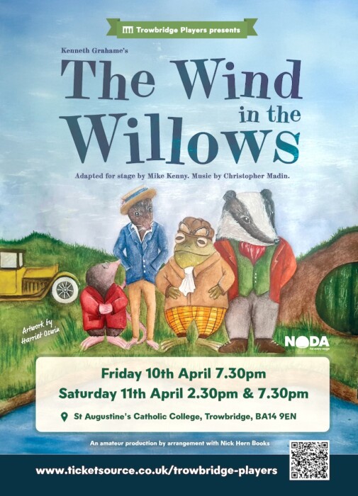 Families urged to support Trowbridge Players’ Easter show The Wind in the Willows as the much-loved local theatre group faces a critical moment.