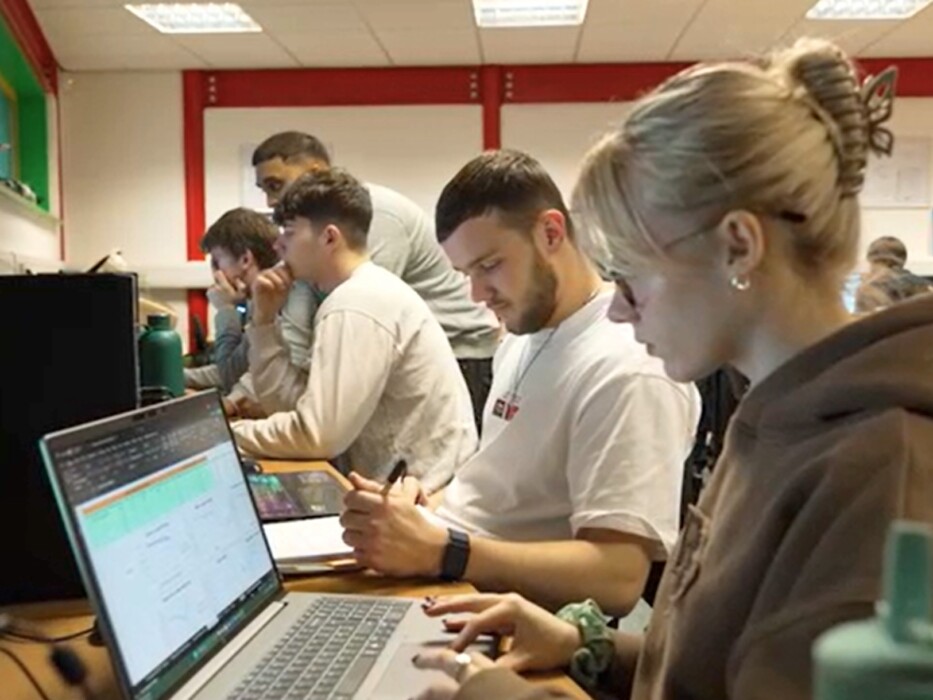 Female students in motorsport engineering at Wiltshire College have tripled since 2020, highlighting growing interest in STEM careers.