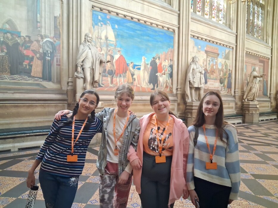 Bath Abbey Choir in Parliament