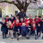 Gladiators star Steel visited Batheaston Church School, inspiring pupils with a powerful message about resilience, healthy living and achieving their goals.