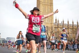 Lawn Manor Academy’s Lisa Quinn completes the London Marathon, raising over £1,700 for Breast Cancer Now after smashing her original fundraising target.