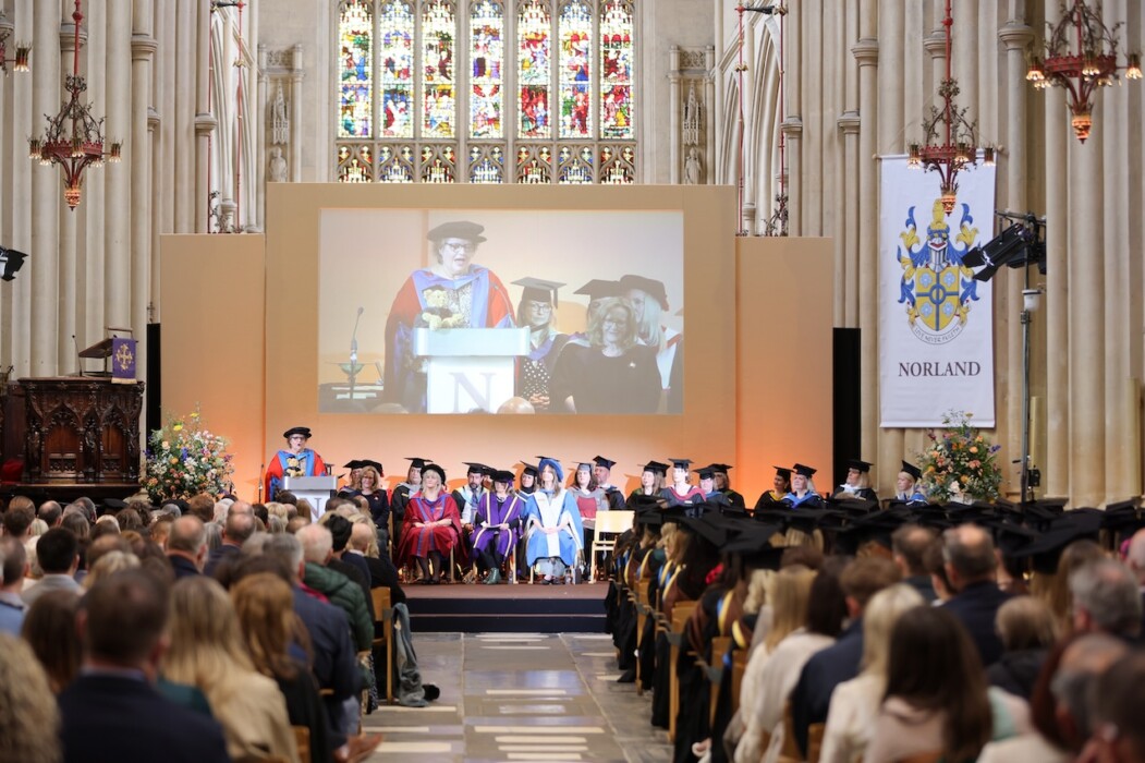 Norland marks its 2026 graduation at Bath Abbey and Guildhall, celebrating new nannies and degree graduates as it moves towards university status.