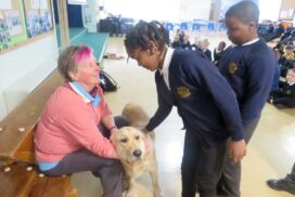 Christ the King pupils enjoyed a special visit from a guide dog puppy, learning how these remarkable animals support people with visual impairments.