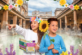 Discover Mission Floralia at The Roman Baths this May half term, with games, crafts, hidden flower hunts and archaeology fun for families.