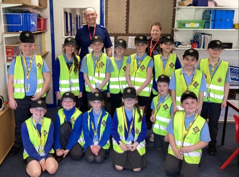 Pupils at St Benedict’s Catholic Primary School in Midsomer Norton are building confidence and community spirit through a hands-on Mini Police programme.