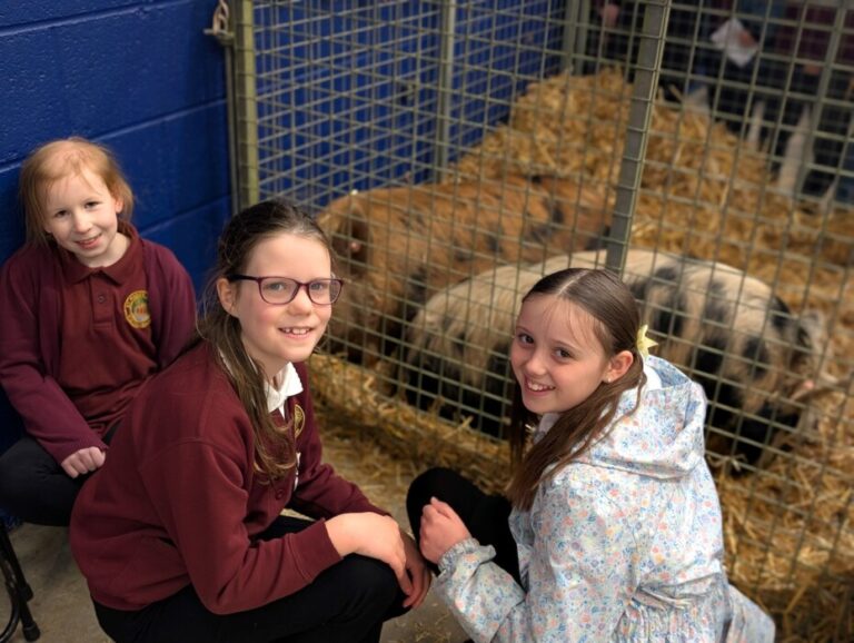 Primary pupils from two local schools enjoyed a hands-on Field to Food Day at Bath & West Showground, learning where food comes from through fun activities.