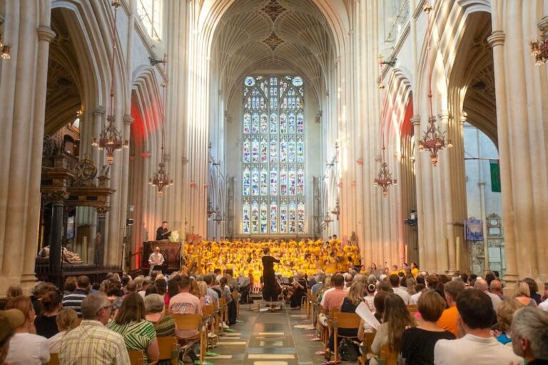 250 children from seven Bath schools will perform at Voices for Life’s Sing for Hope concert at Bath Abbey on 24 June, celebrating music, confidence and wellbeing.