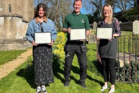 Three Wiltshire College horticulture students receive awards from Wiltshire Gardens Trust, supporting their future careers in gardening and design.