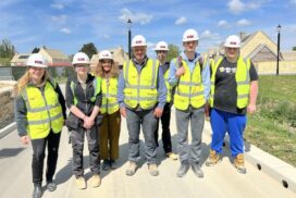 Wiltshire College construction students visited Bewley Homes’ King’s Water development in Ashton Keynes to gain valuable insight into careers in housebuilding.