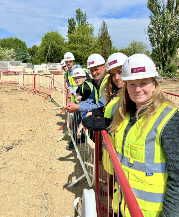 Wiltshire College construction students visited Bewley Homes’ King’s Water development in Ashton Keynes to gain valuable insight into careers in housebuilding.