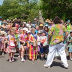 Pupils at Box Church of England Primary School wowed families with a colourful samba drumming performance at this year’s Box Revels.