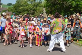 Pupils at Box Church of England Primary School wowed families with a colourful samba drumming performance at this year’s Box Revels.