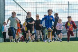 Pupils at Forest and Sandridge CE Primary School in Melksham take on a mini marathon, building fitness, confidence and wellbeing.
