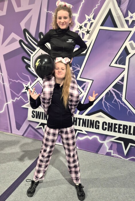 A talented Lawn Manor Academy pupil from Swindon is heading to Barcelona to compete at the Future Cheer European Championships after coaching younger athletes to success.