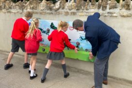 Keevil School pupils are benefiting from a new interactive Energy Wall funded by the PTA, promoting active learning, teamwork and sustainability.