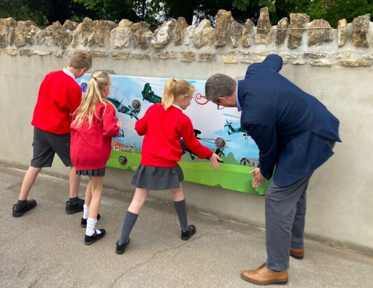 Keevil School pupils are benefiting from a new interactive Energy Wall funded by the PTA, promoting active learning, teamwork and sustainability.