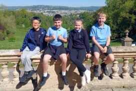 Year 5 pupils from Roundhill Primary School in Bath finished fourth at the Prior Park College Maths Challenge Day after tackling logic and teamwork tests.