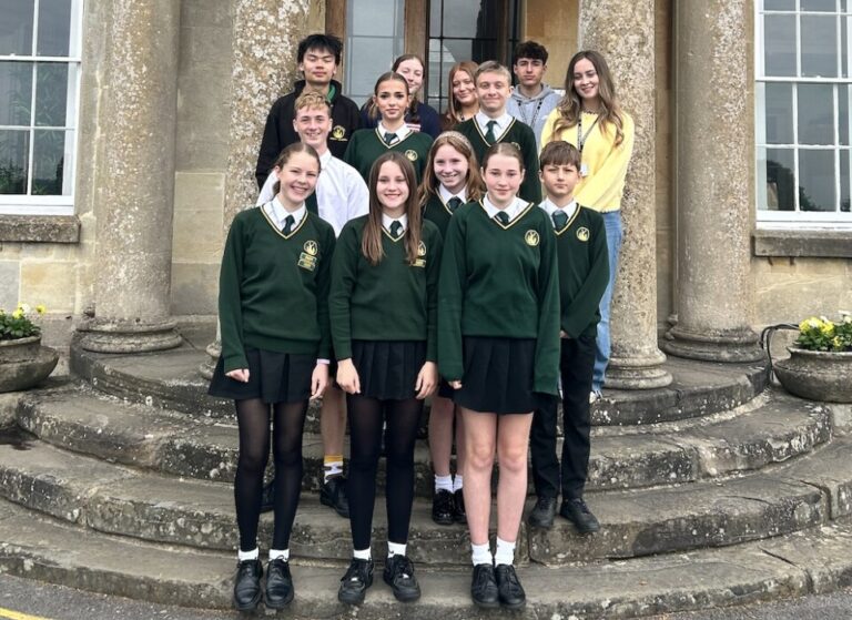 Hardenhuish School Parliament and student Anisia Rusu win Chippenham Community Civic Awards 2026 for outstanding charity work and volunteering.