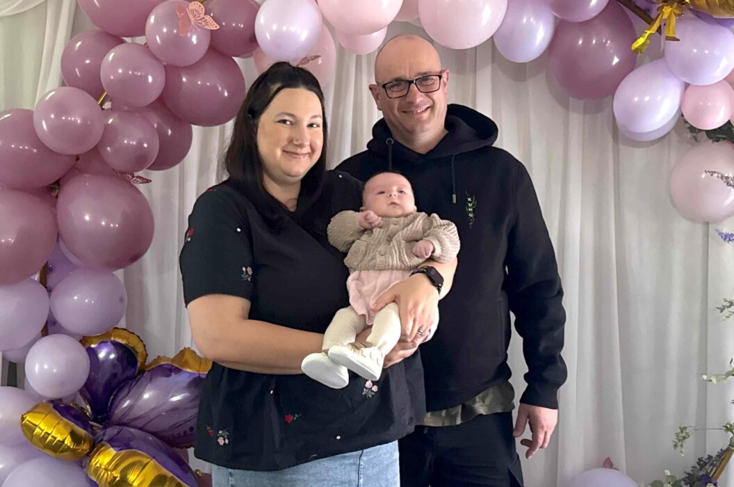 A Royal Wootton Bassett couple welcomed baby Madison after IVF treatment at Bristol Centre for Reproductive Medicine following a failed vasectomy reversal.
