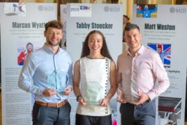 Olympic champions Tabby Stoecker and Matt Weston have been inducted into the University of Bath Hall of Fame for Sport after their Winter Olympics success.