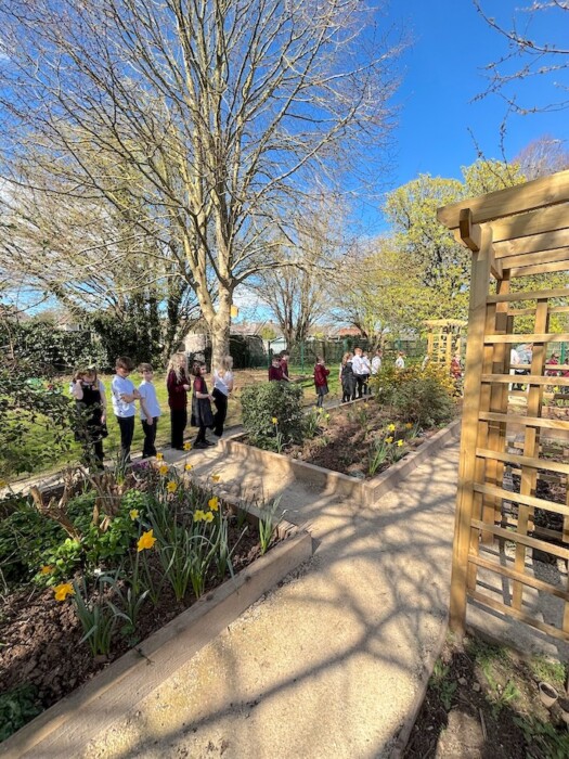 St Mary’s Church of England Primary School in Writhlington has opened a special Memory Garden in honour of former pupil Elias.