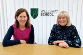 Wellsway School has announced changes to its governing body as Dawn Drury and Simon Parsons step down after eight years of service.