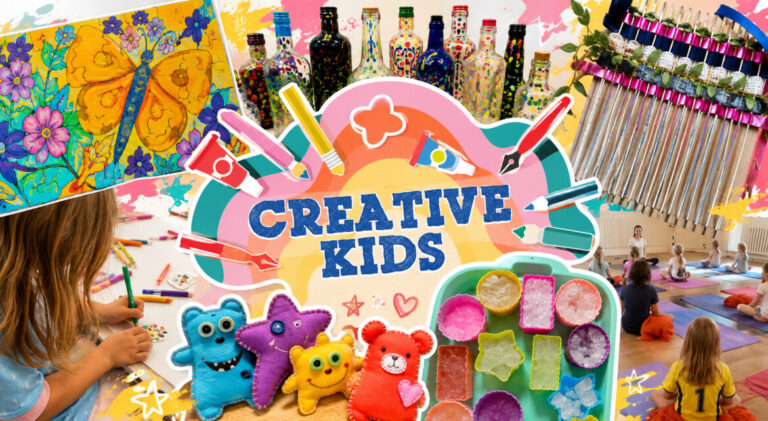 Creative Kids returns to Winsley this July with a week of painting, pottery, baking, storytelling and more for children aged six to 13.