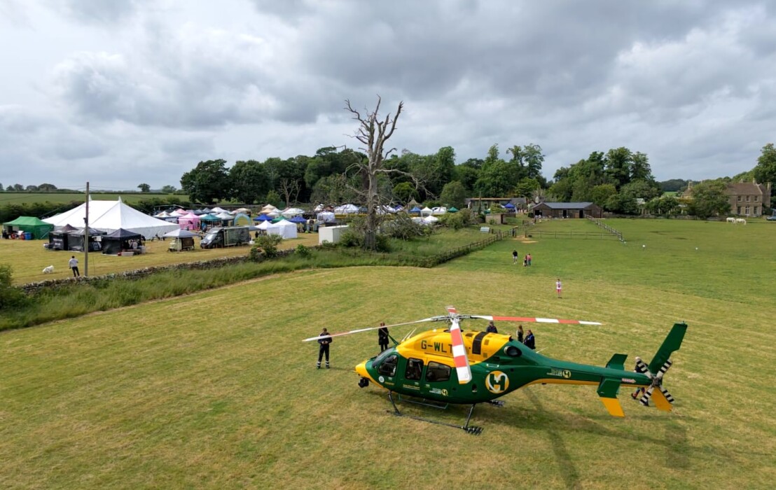 Middlewick House Open Garden raised a record £245,000 for Wiltshire and Bath Air Ambulance Charity and The Wiltshire Bobby Van Trust.