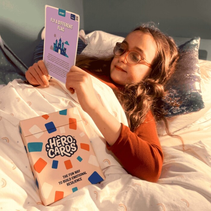 Bath psychologist Dr Emmie has launched Hero Cards, helping children aged 6-12 build emotional resilience, confidence and coping skills at home.