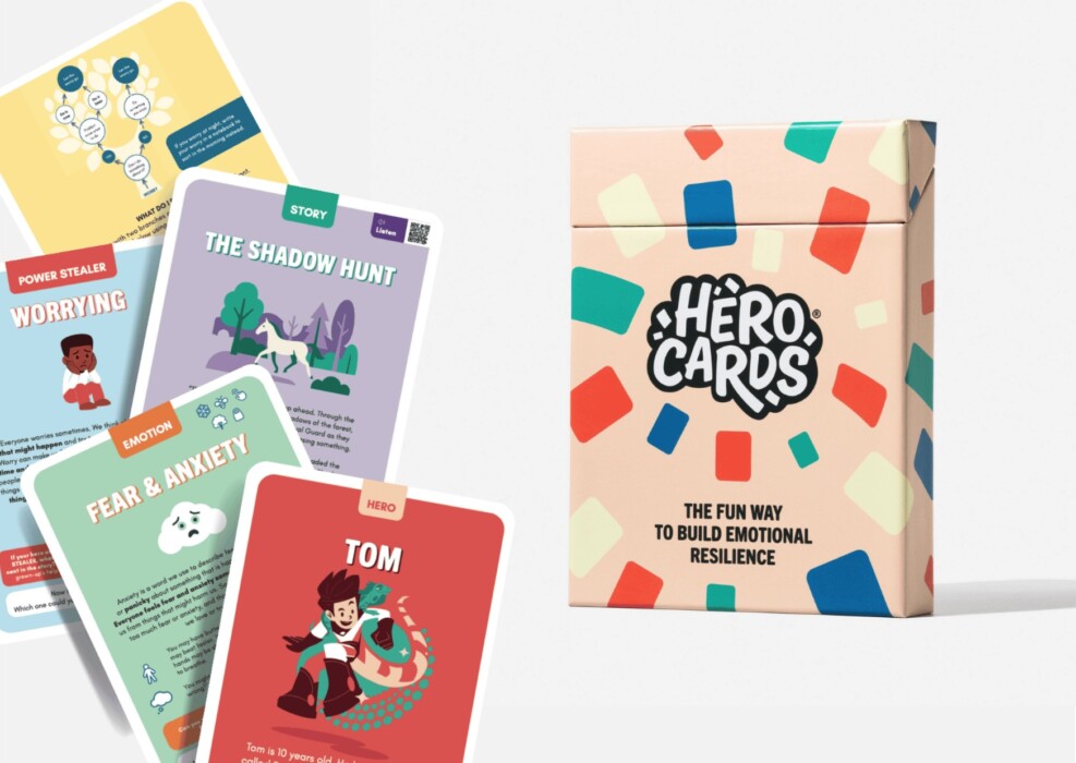 Bath psychologist Dr Emmie has launched Hero Cards, helping children aged 6-12 build emotional resilience, confidence and coping skills at home.