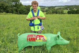 A young care-leaver from Jamie’s Farm near Bath is walking 320 miles to North Yorkshire to raise funds helping disadvantaged young people thrive.