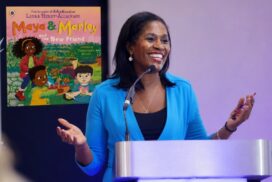 Norland will welcome author Laura Henry-Allain MBE on 13 June for the launch of Maya & Marley and the New Friend and a special family story time event.