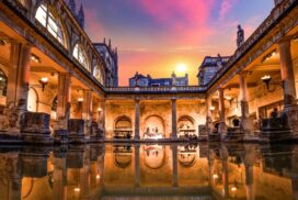 The Roman Baths will stay open until 10pm this summer, with live music, vinyl DJs, acoustic artists and a bath-side bar during Summer Lates.