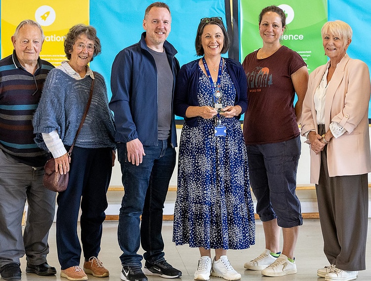 Peasedown St John Primary School headteacher Ruth Noall has been named winner of the 2026 Peasedown St John Community Civic Award.